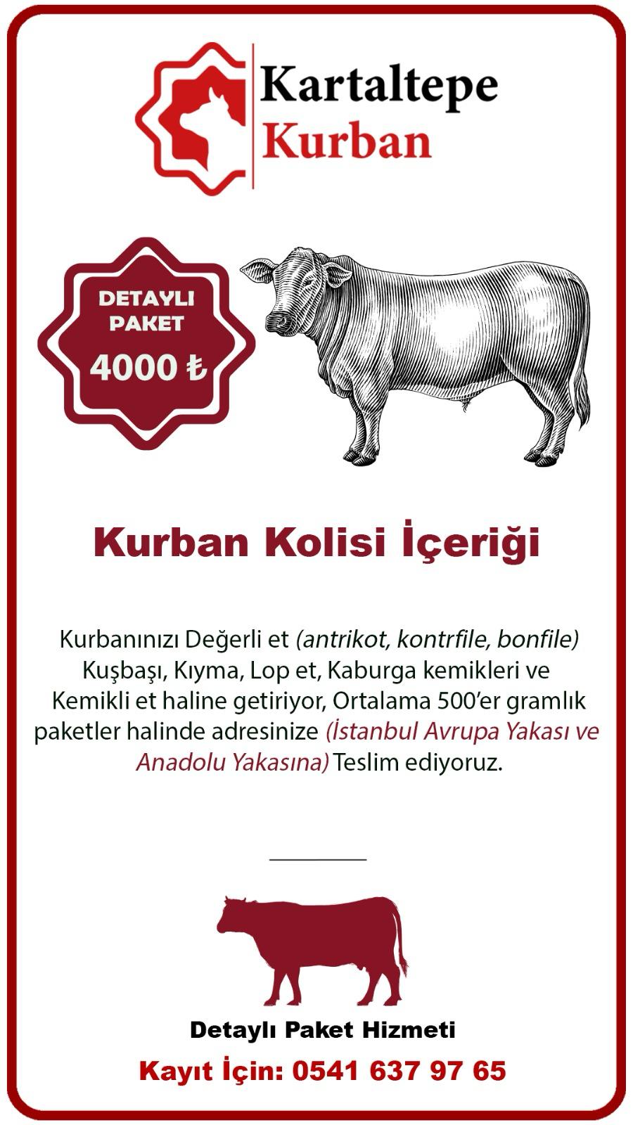 Detaylı Paket Kasap Hizmeti